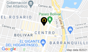 Mapa de Comercial Liberpool en Barranquilla