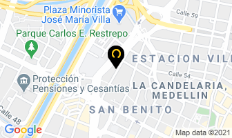 Mapa de Comercial Nacional D Y D en Medellín