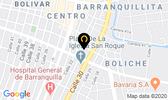 Mapa de Comercial Novapel Ltda. en Barranquilla