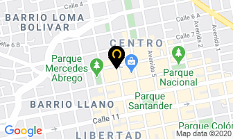 Mapa de Comercial Randy Papelería en Cúcuta