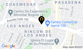 Mapa de Comercial Super Andes en Bogotá D.C