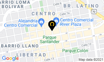Mapa de Comercial Tlc Ltda. en Cúcuta