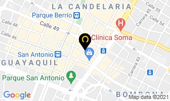 Mapa de Comercial Y De Gestion Ltda en Medellín