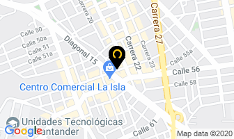 Mapa de Comerciales El Sol en Bucaramanga