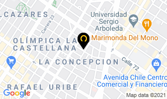 Mapa de Comercializadora Abm en Bogotá D.C