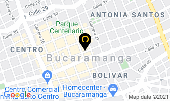 Mapa de Comercializadora Agromar en Bucaramanga