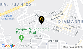 Mapa de Comercializadora Alogran en Bucaramanga