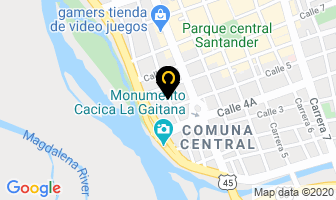 Mapa de Comercializadora Andina en Neiva