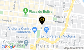 Mapa de Comercializadora Arango Gomez S.a.s en Pereira