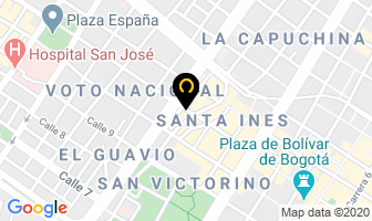 Mapa de Comercializadora Arwico en Bogotá D.C