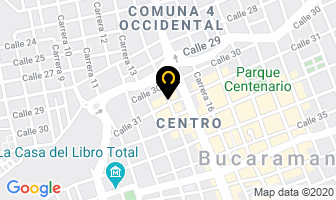 Mapa de Comercializadora B Y E en Bucaramanga