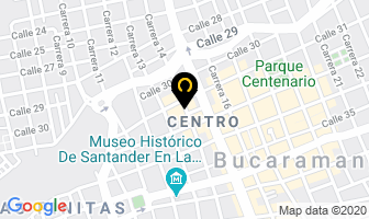 Mapa de Comercializadora B&e en Bucaramanga