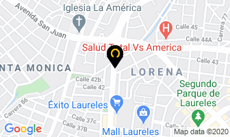 Mapa de Comercializadora Brocefer Sas en Medellín