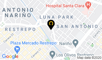 Mapa de Comercializadora Caldas Rueda en Bogotá D.C