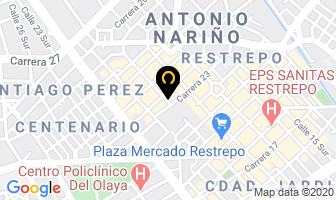 Mapa de Comercializadora Caldas Rueda Ltda. en Bogotá D.C