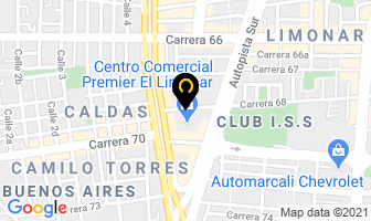 Mapa de Comercializadora Car Wash en Cali