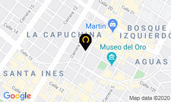 Mapa de Comercializadora Casas Ltda. en Bogotá D.C