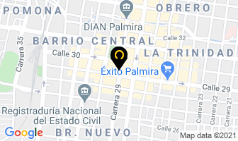 Mapa de Comercializadora Ck en Palmira