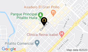 Mapa de Comercializadora Computintas en Pitalito