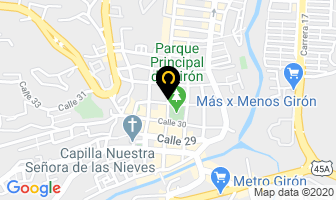 Mapa de Comercializadora Confemedias en Girón
