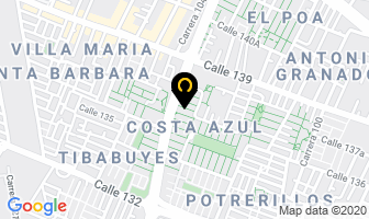 Mapa de Comercializadora Cyma Sas en Bogotá D.C