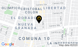 Mapa de Comercializadora Dacom S.a. en Cali