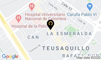 Mapa de Comercializadora Danacosta en Bogotá D.C