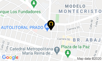 Mapa de Comercializadora De Autos en Barranquilla