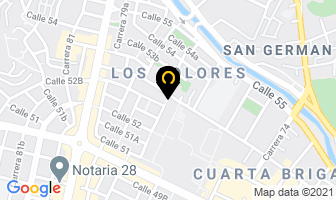 Mapa de Comercializadora De Cables Ltda en Medellín