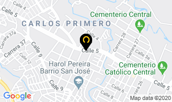 Mapa de Comercializadora De Carnes Chune en Popayán