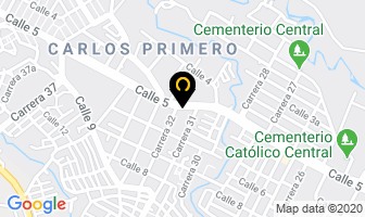 Mapa de Comercializadora De Carnes Chunne en Popayán