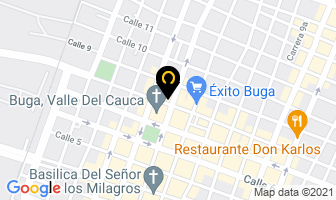 Mapa de Comercializadora De Granos - Codegran en Buga