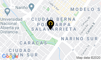 Mapa de Comercializadora De Herrajes en Bogotá D.C