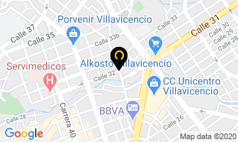 Mapa de Comercializadora De Maderas Codema en Villavicencio