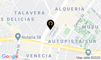 Mapa de Comercializadora De Maquinas en Bogotá D.C