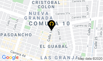 Mapa de Comercializadora De Mariscos en Cali