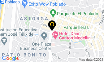 Mapa de Comercializadora De Soluciones en Medellín