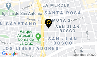 Mapa de Comercializadora De Soto Ltda. en Cali