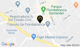Mapa de Comercializadora Declor en Floridablanca