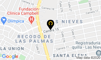 Mapa de Comercializadora Dica S.a. en Barranquilla