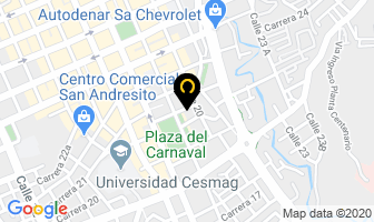 Mapa de Comercializadora Distrilar en Pasto