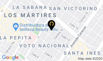 Mapa de Comercializadora Divantoque en Bogotá D.C