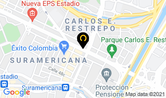Mapa de Comercializadora Ecomputo en Medellín