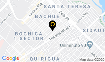 Mapa de Comercializadora Enga en Bogotá D.C