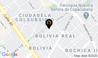 Mapa de Comercializadora Favaspo en Bogotá D.C