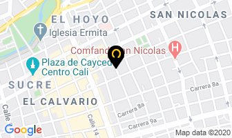Mapa de Comercializadora Ferretera Cali S.a. en Cali