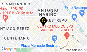 Mapa de Comercializadora Formatex en Bogotá D.C