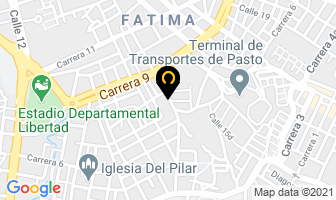 Mapa de Comercializadora Gamma en Pasto