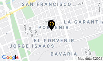 Mapa de Comercializadora Ganadera Brahman Ltda. en Cali