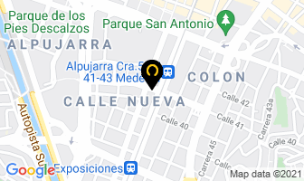 Mapa de Comercializadora General De Repuestos en Medellín